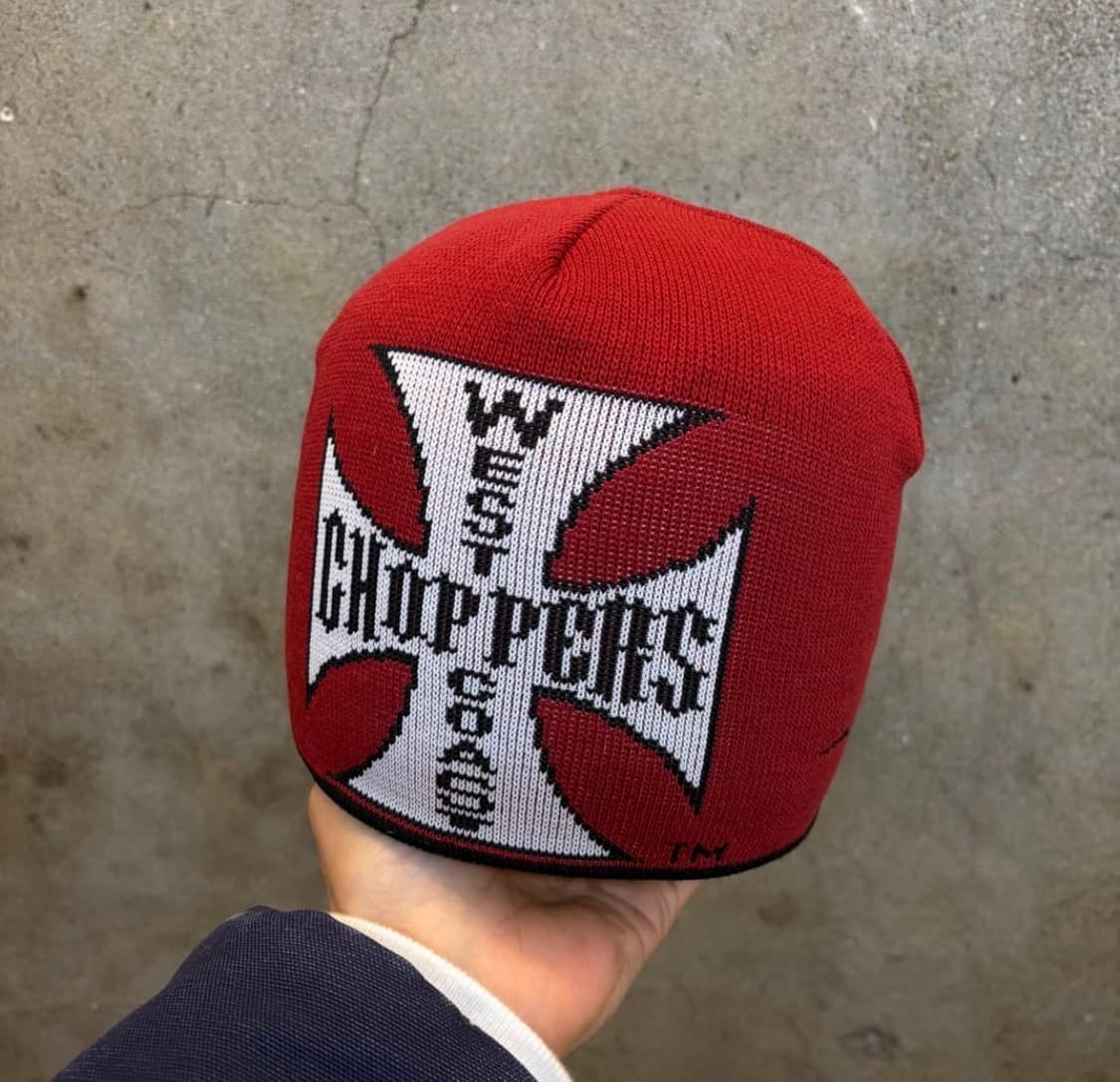 90s Made in Korea 생산 미국빈티지 웨스트코스 트차퍼스 비니 상품이미지3