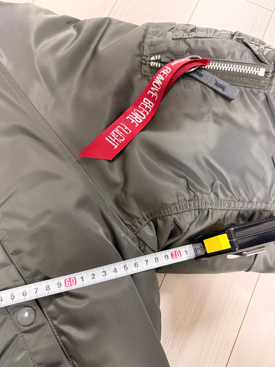 알파인더스트리 N-3B 야상 패딩 3L 카키 상품이미지4