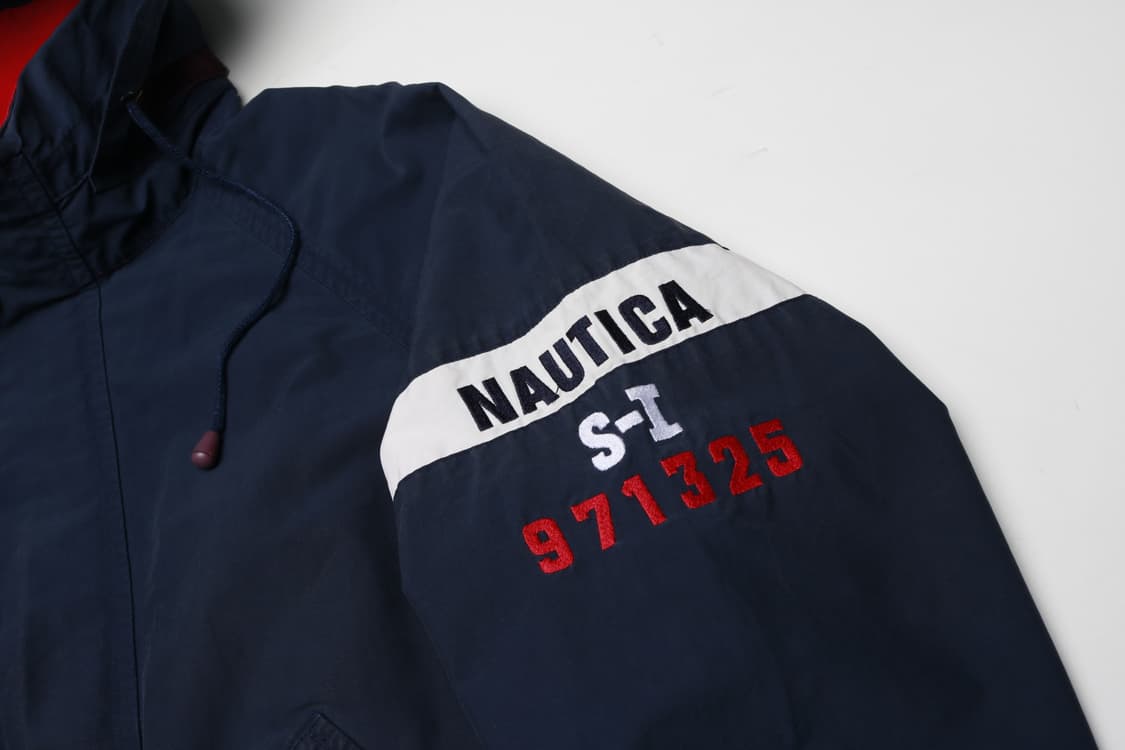 [M] 90's 노티카 올드스쿨 바람막이 자켓 상품이미지2