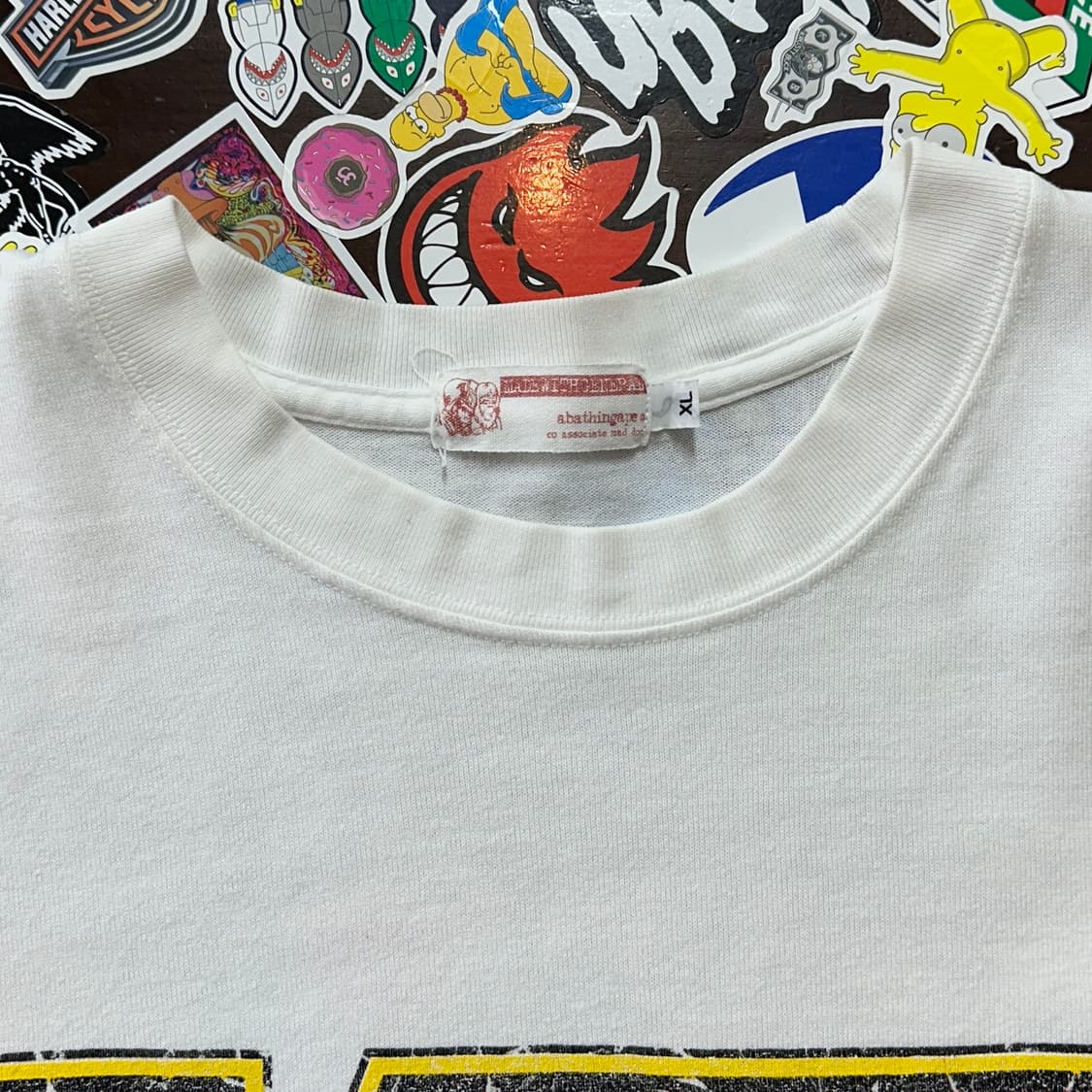 Early 00s 베이프 키스 패러디 롱슬리브 티셔츠 XL 상품이미지8