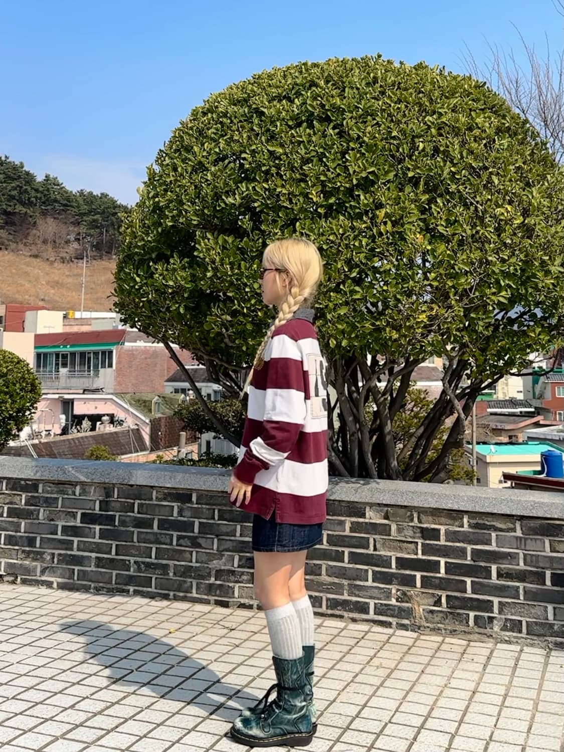 Gant striped rugby long-sleeve shirt 간트  상품이미지3