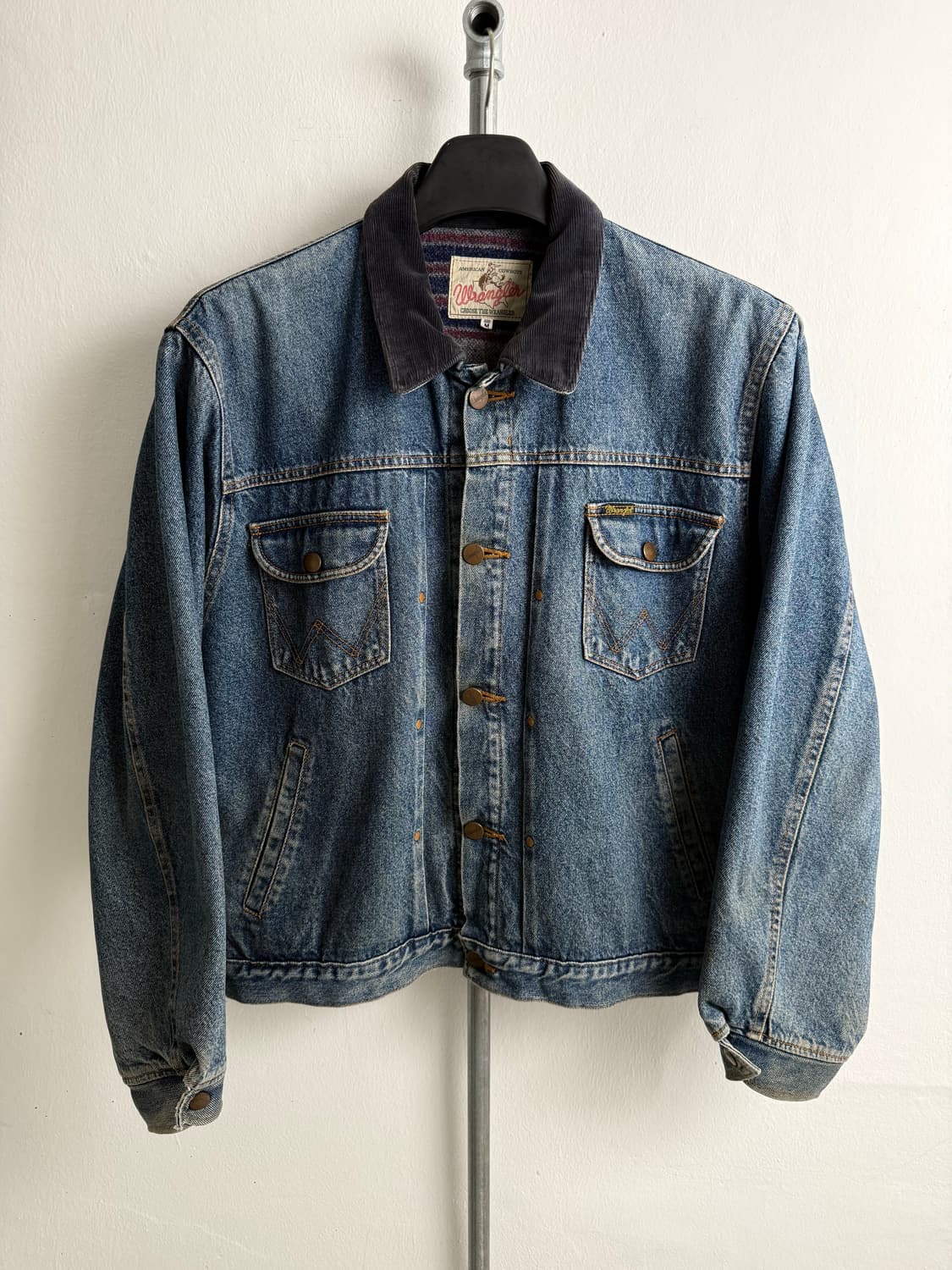 Wrangler Blanket Lined Denim Jacket 상품이미지1