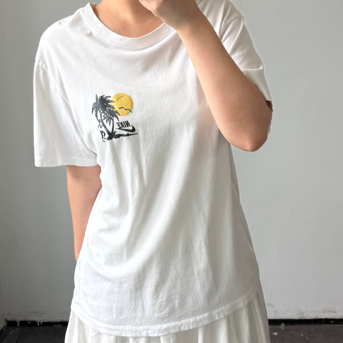 [XXL] 나이키 화이트 반팔티 상품이미지2
