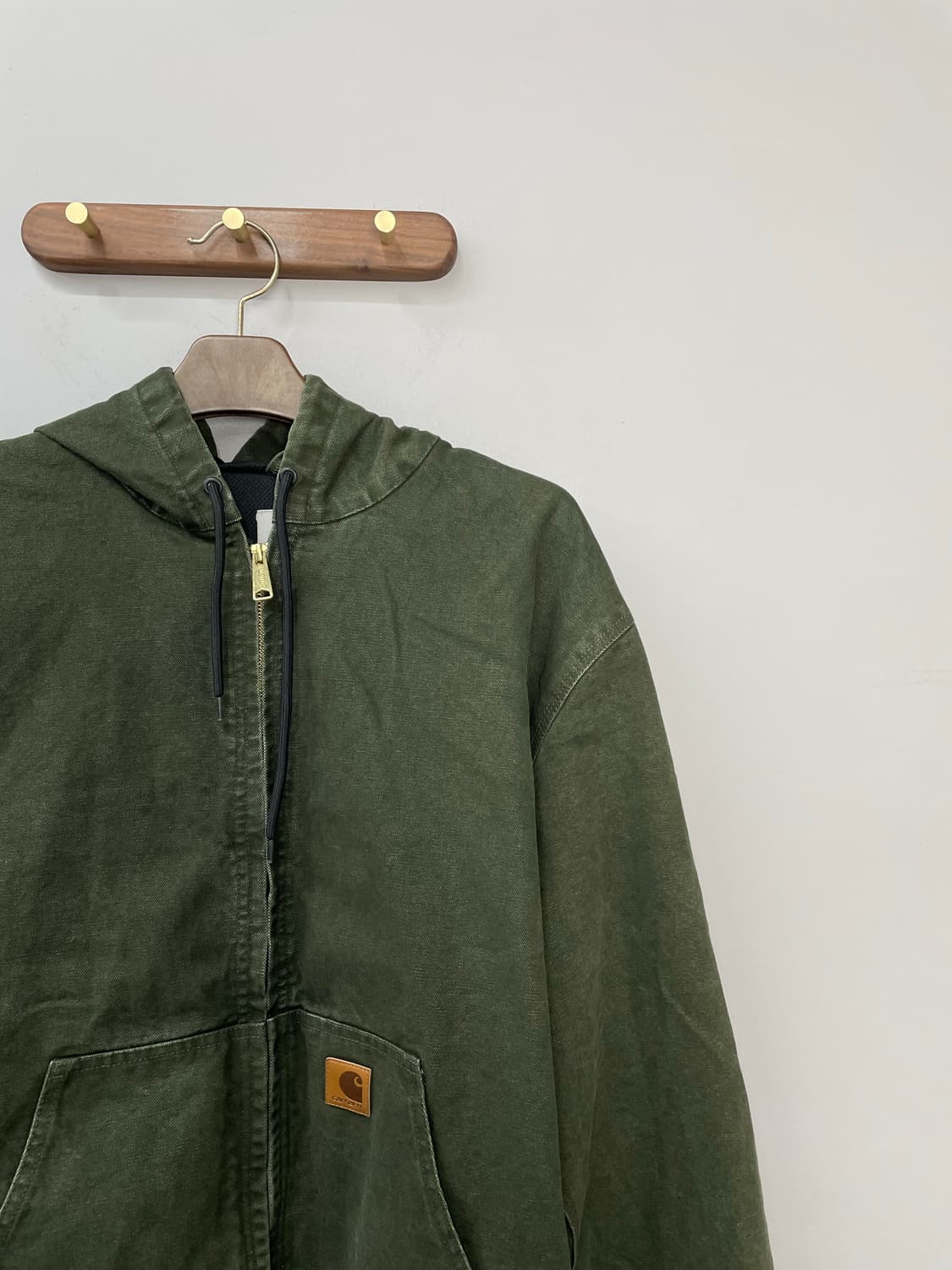 칼하트 카키 액티브 자켓 H1049 상품이미지3