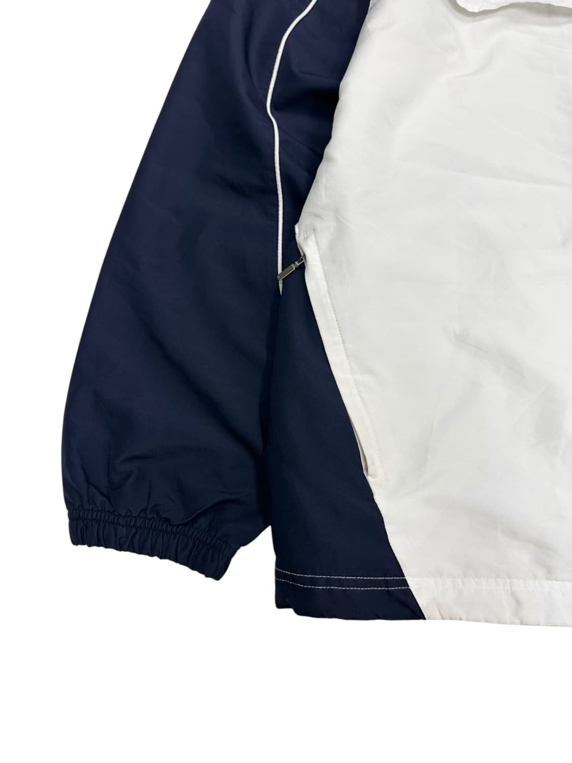 00s 아디다스 올드스쿨 바람막이 화이트&네이비 (2XL,대장템) 상품이미지6