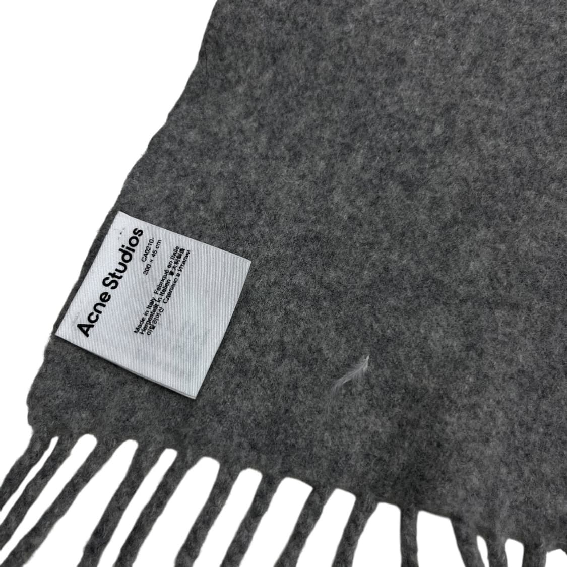 아크네스튜디오 그레이 앙고라 머플러 상품이미지6
