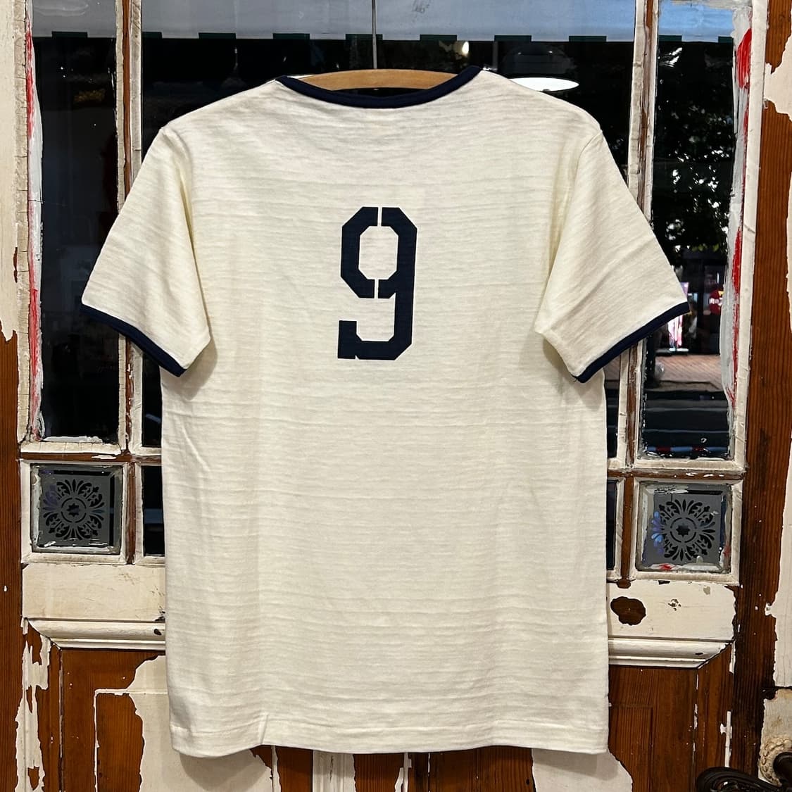 [XL] 웨어하우스 LOT 4059 SKYLARKS 9 링거티셔츠 크림 상품이미지3