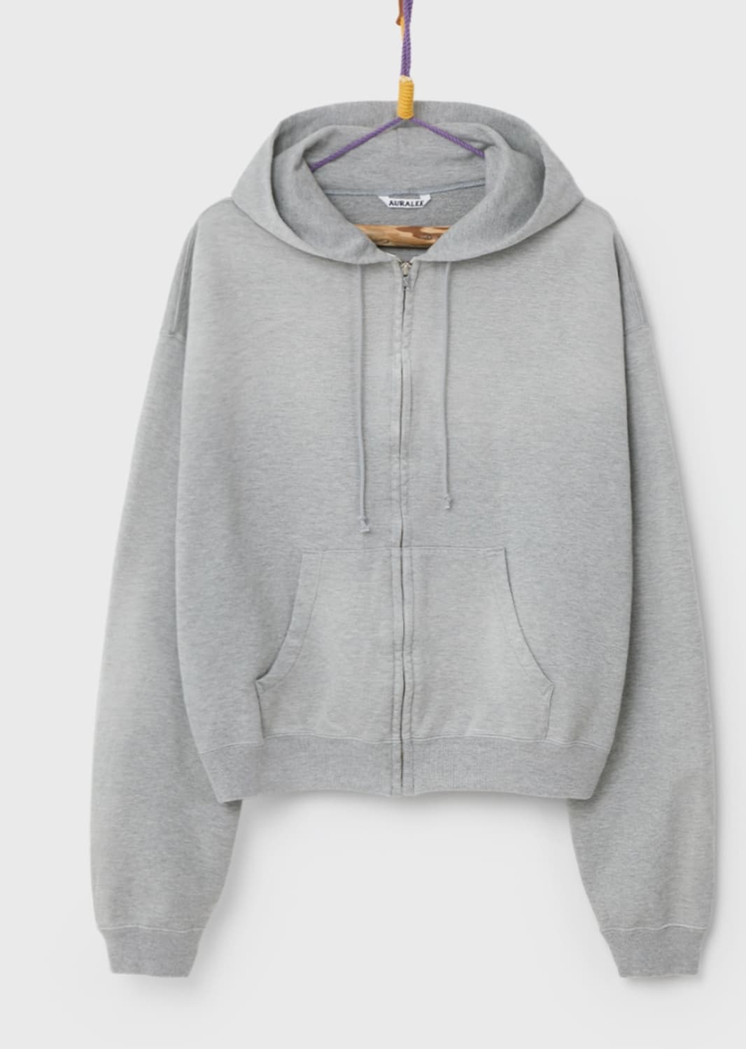 [4]오라리 25fw 프로덕트 다이트 피마 후드 집업 상품이미지1