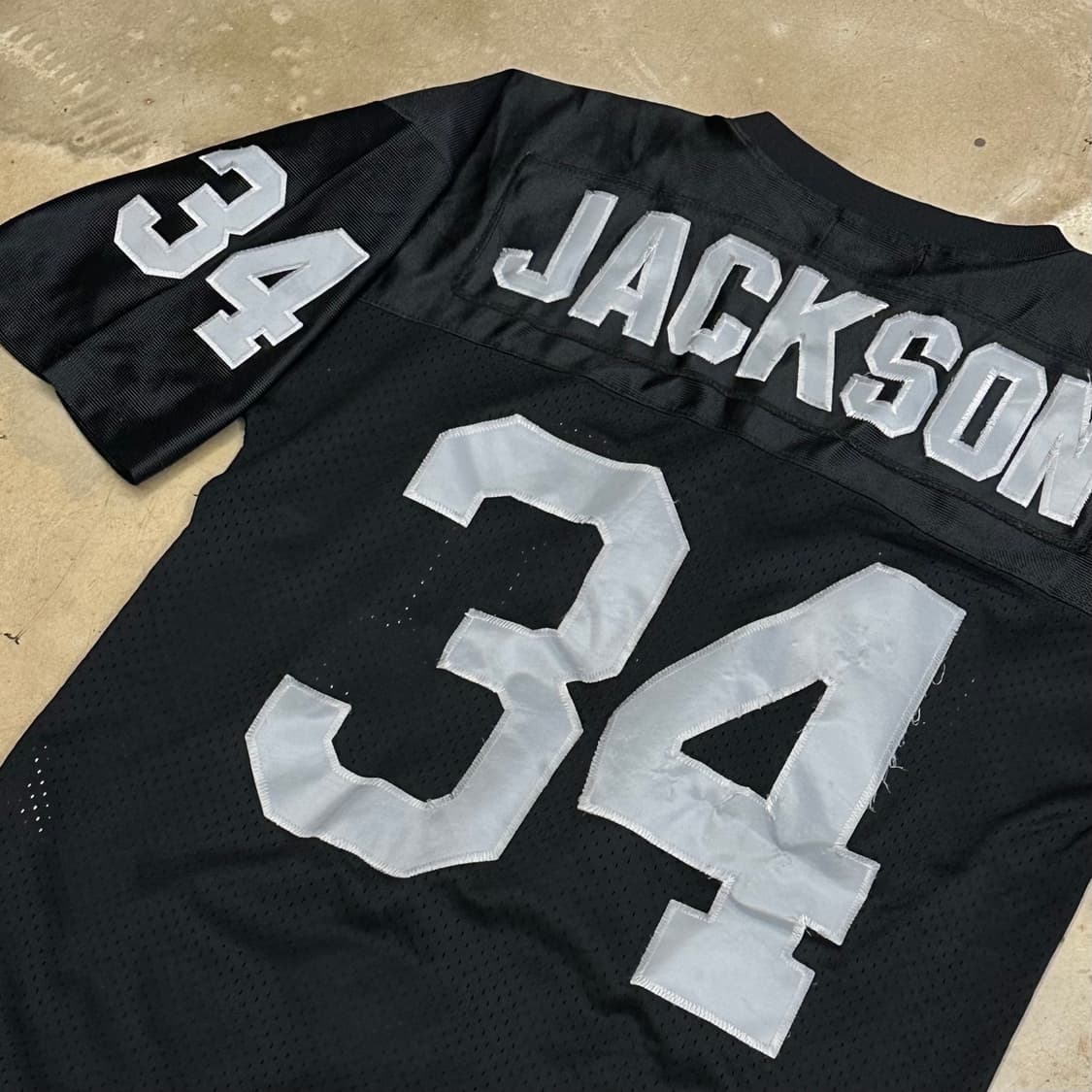 M (48) NFL 레이더스 No.34 잭슨 풋볼 유니폼 상품이미지1