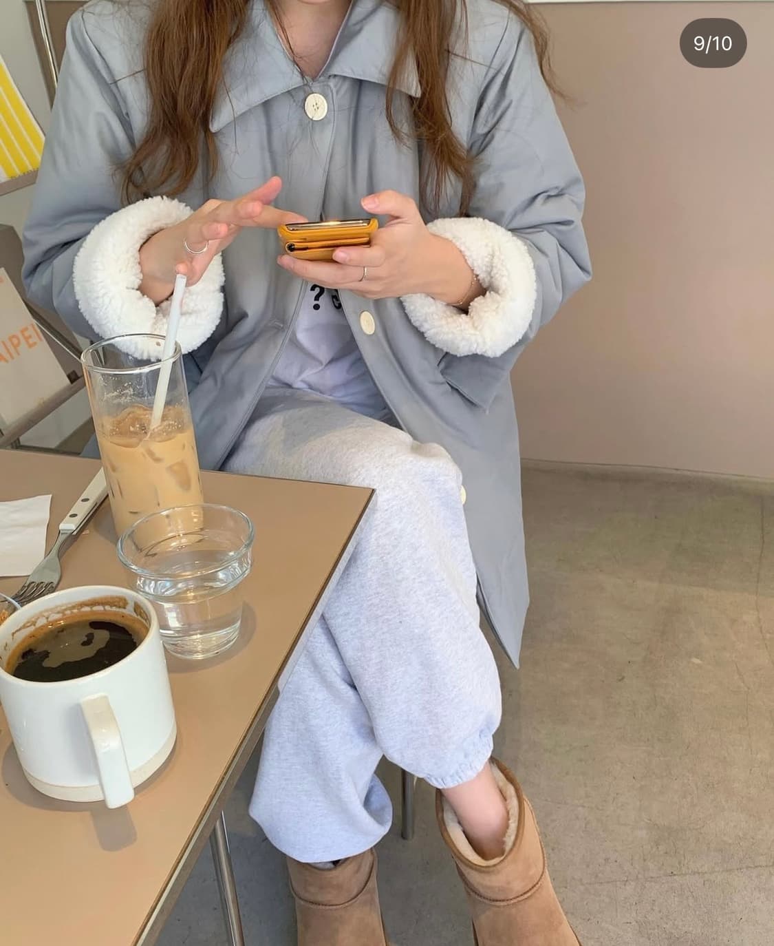 프리티영띵 패딩점퍼 아이보리 상품이미지2