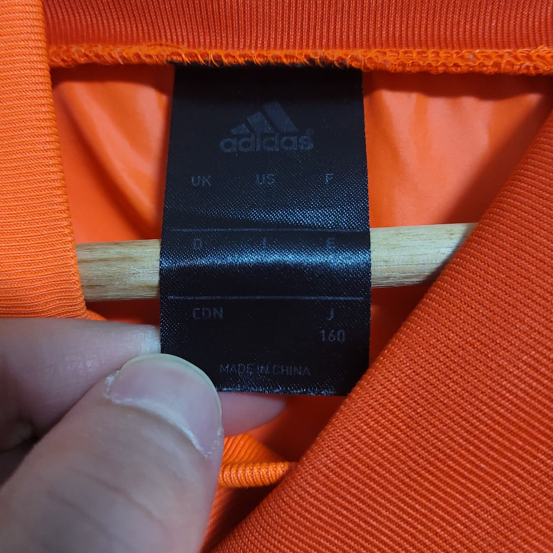 (160) ADIDAS 아디다스 기능성 브이넥 웜업 바람막이 롱슬리브 상품이미지2