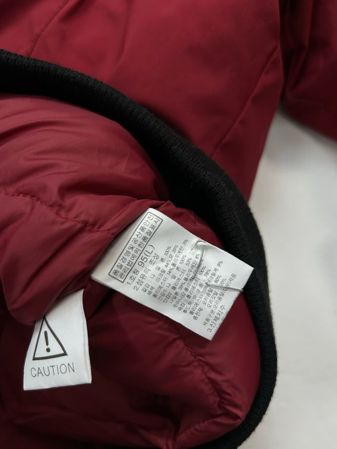 노스페이스 딥레드 패딩 95 상품이미지6