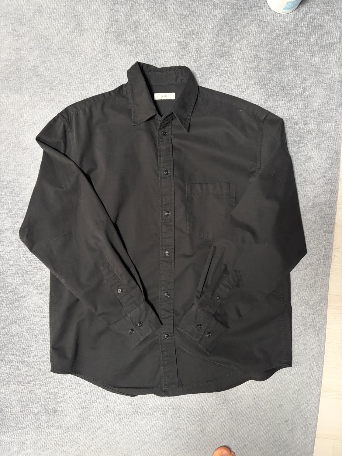 애습 페이디드 셔츠 블랙 m 상품이미지2