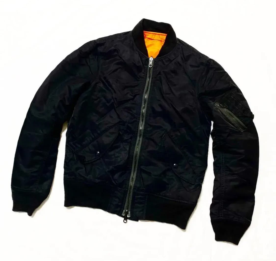 riri지퍼 ma1 블랙 상품이미지1