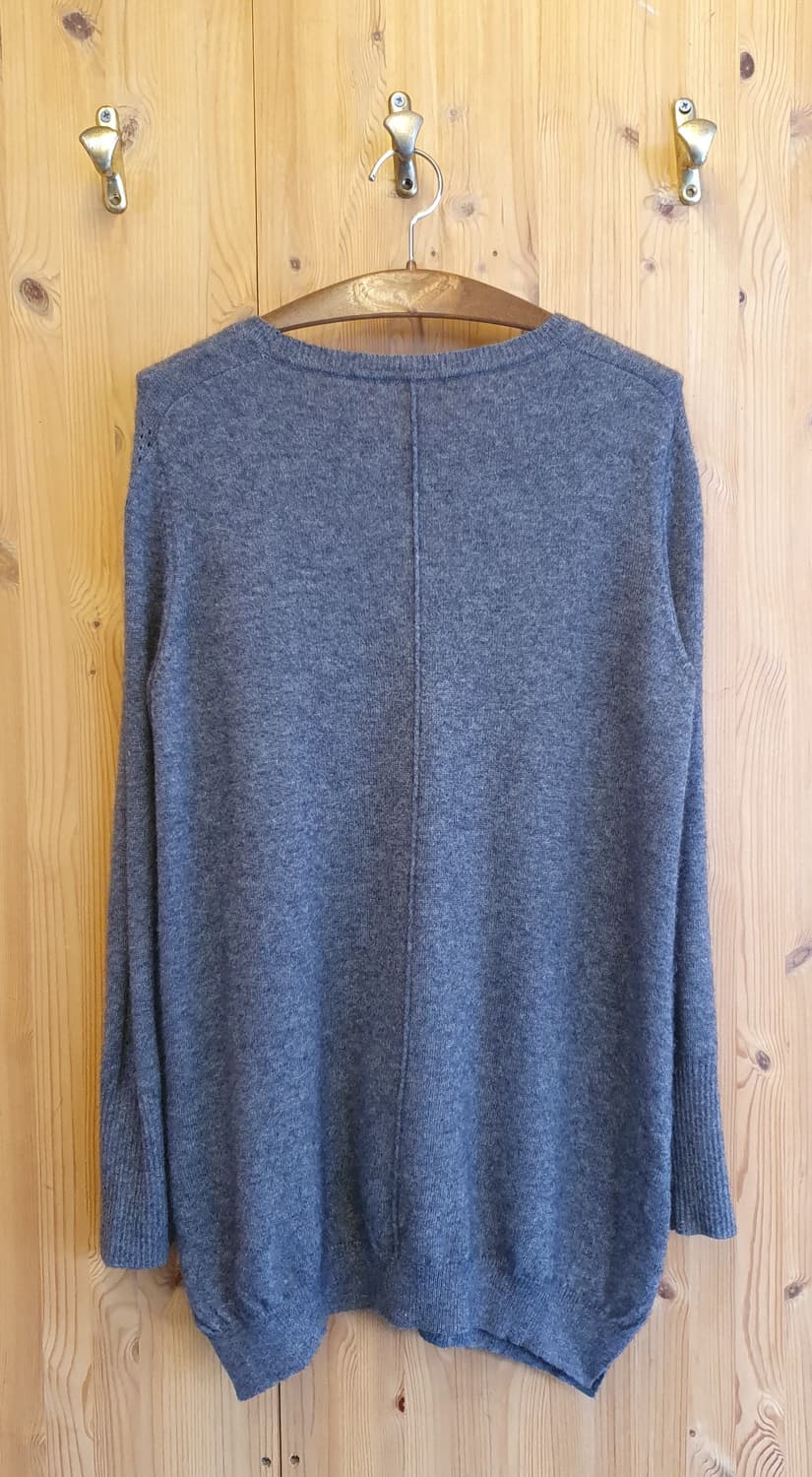 66.Cashmere 라운드니트(그레이)  상품이미지3