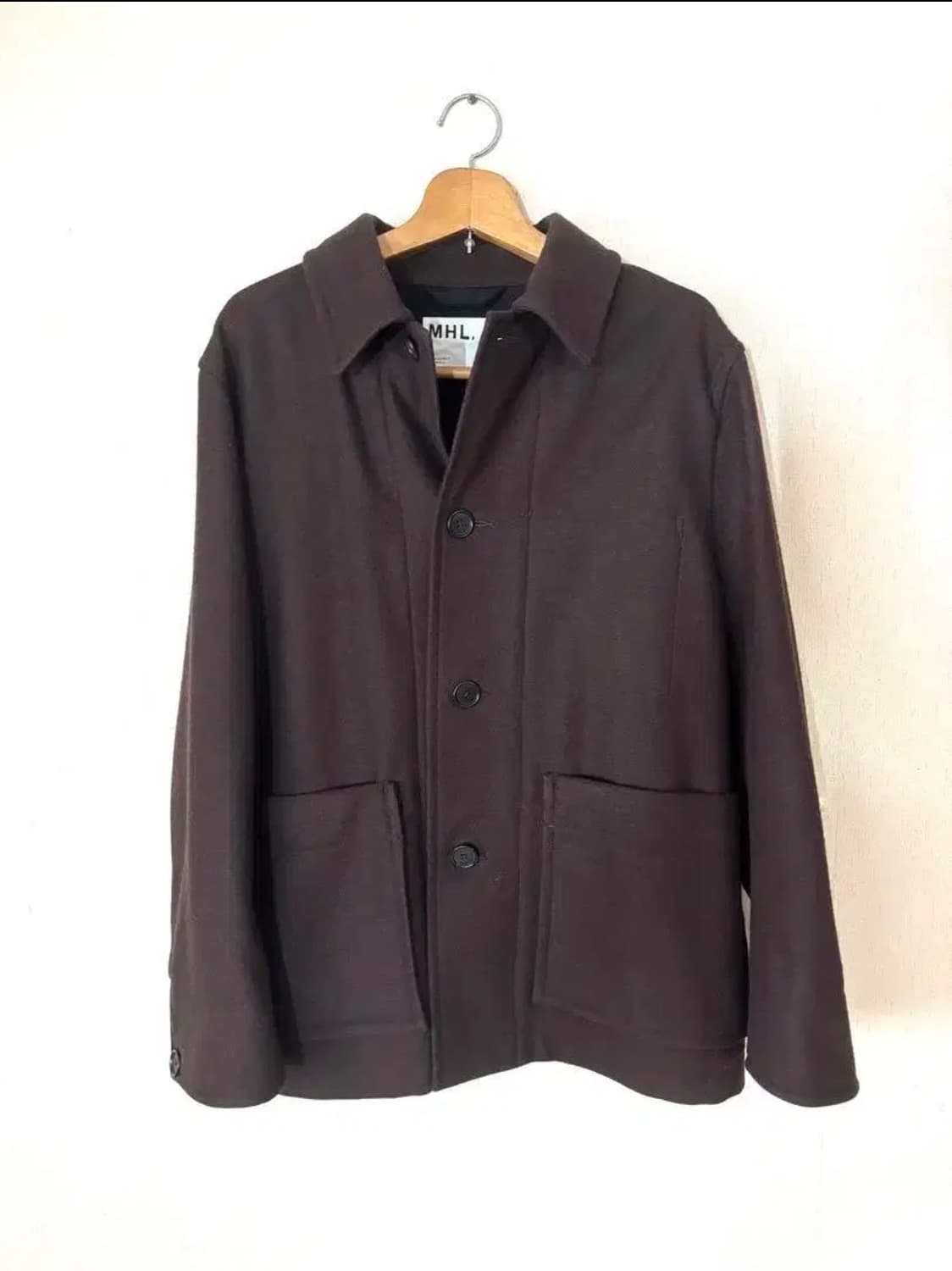 MHL 울 하프코트 상품이미지1