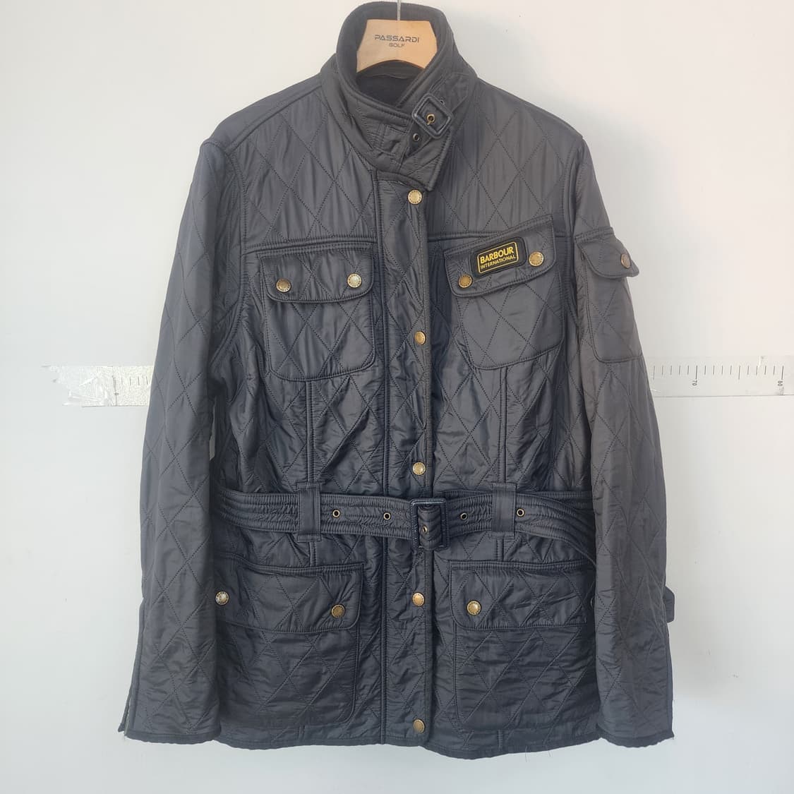 바버 퀼팅 자켓 블랙 상품이미지1