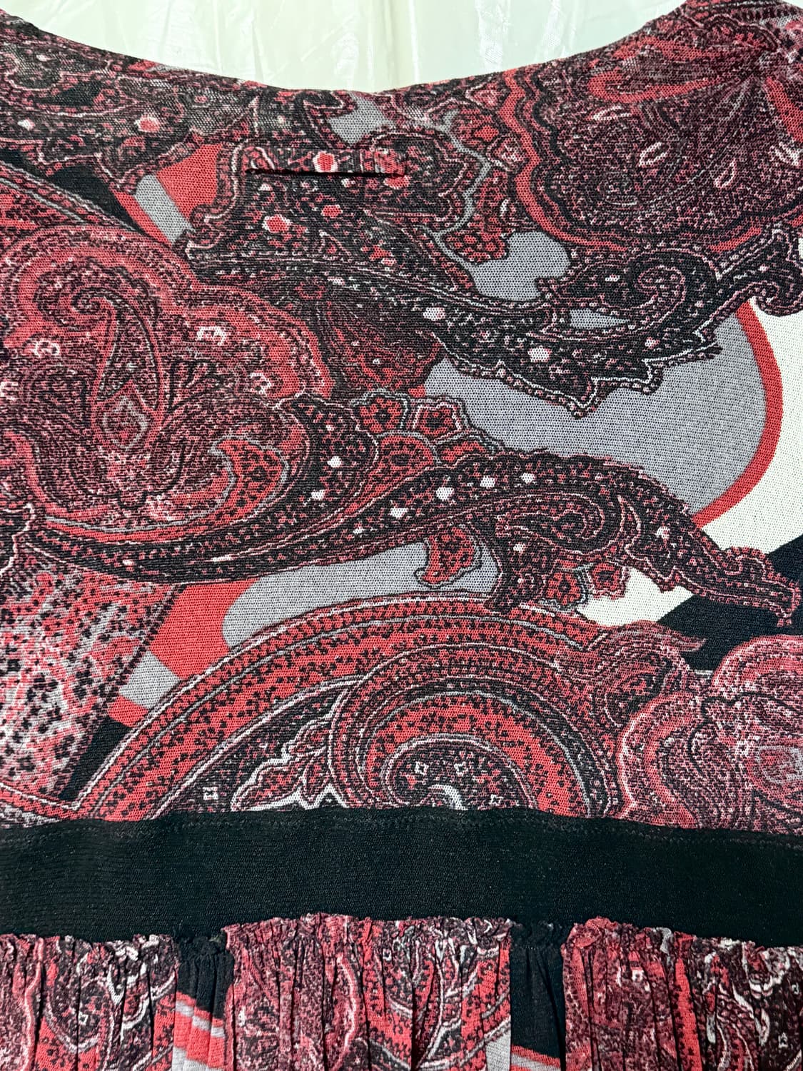 00‘s 장폴고티에 페이즐리 메쉬 드레스 상품이미지5