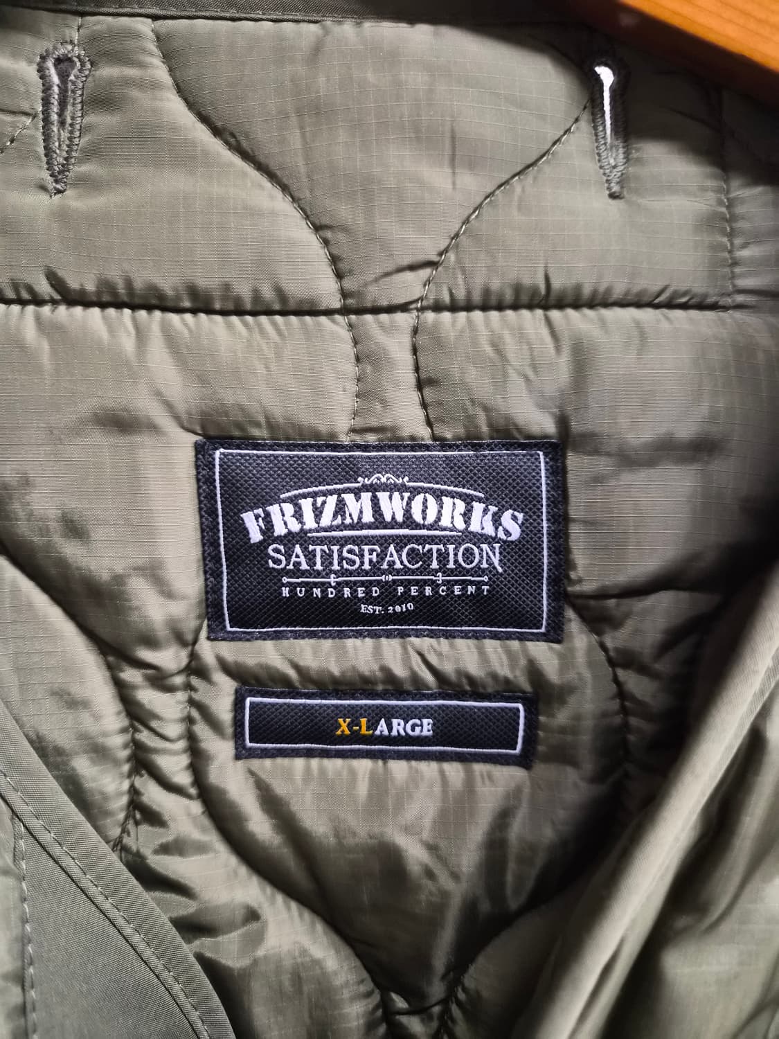 XL) 프리즘웍스 빈센트 M65 퀼팅 내피 팝니다 상품이미지3