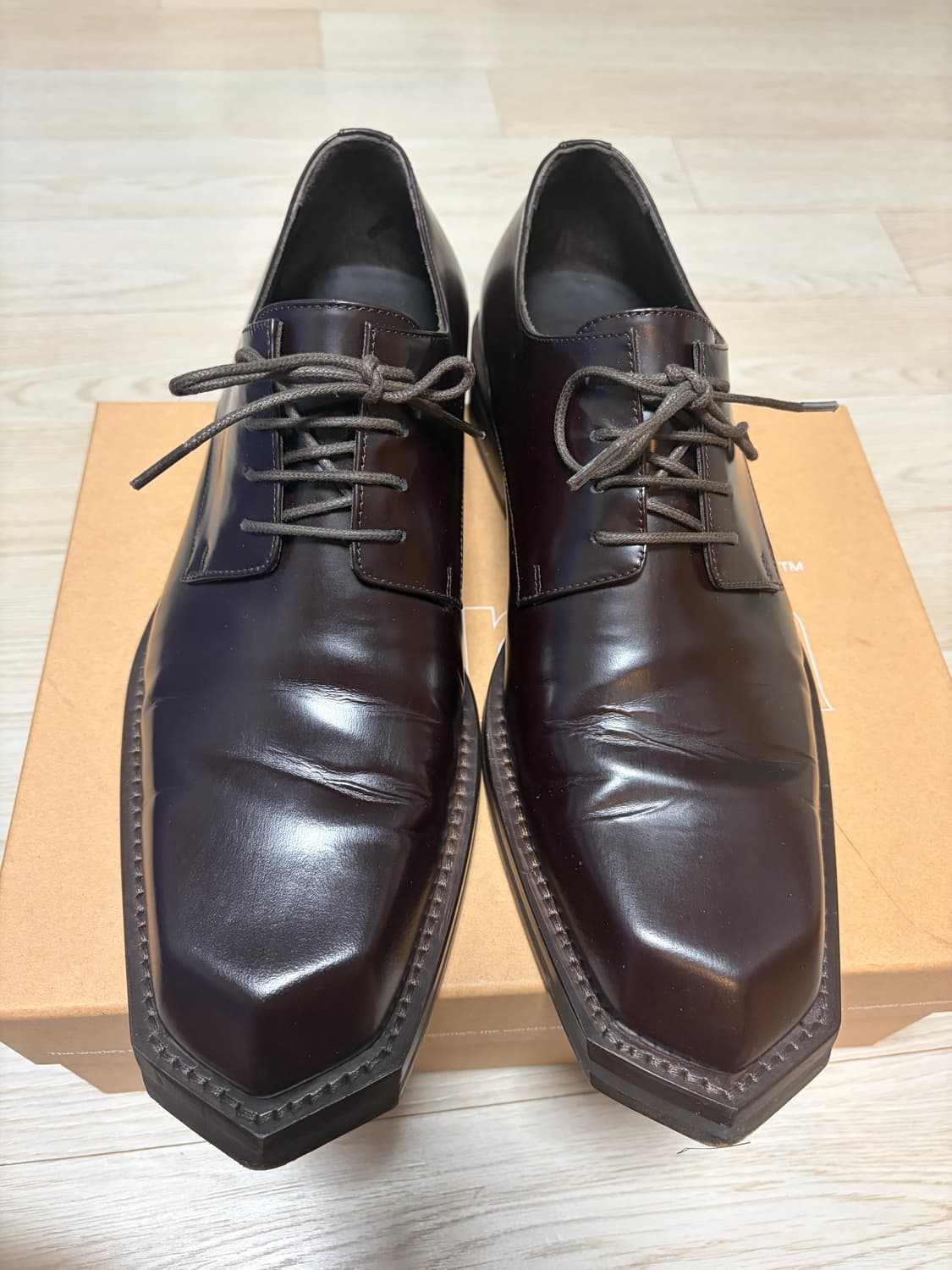 마틴로즈 치즐토 더비(2회실착, 40사이즈) 상품이미지5