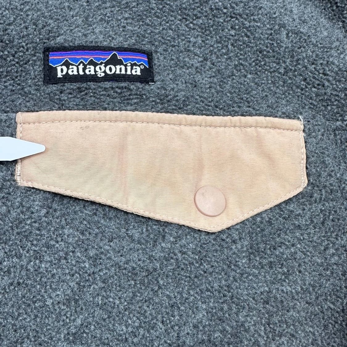 파타고니아 신칠라 스냅티 L 그레이/베이지 상품이미지5