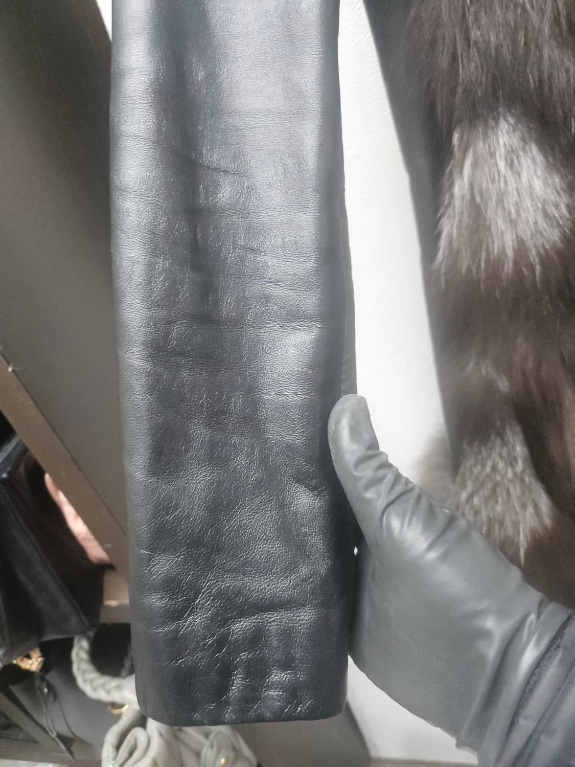 가죽 퍼 자켓 90 상품이미지2