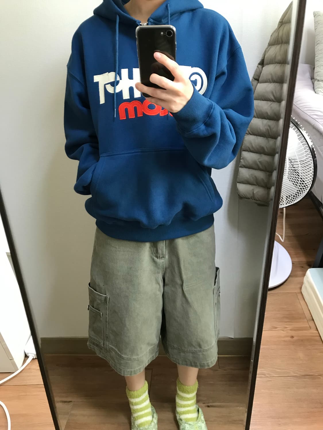 카키 버뮤다팬츠 상품이미지4