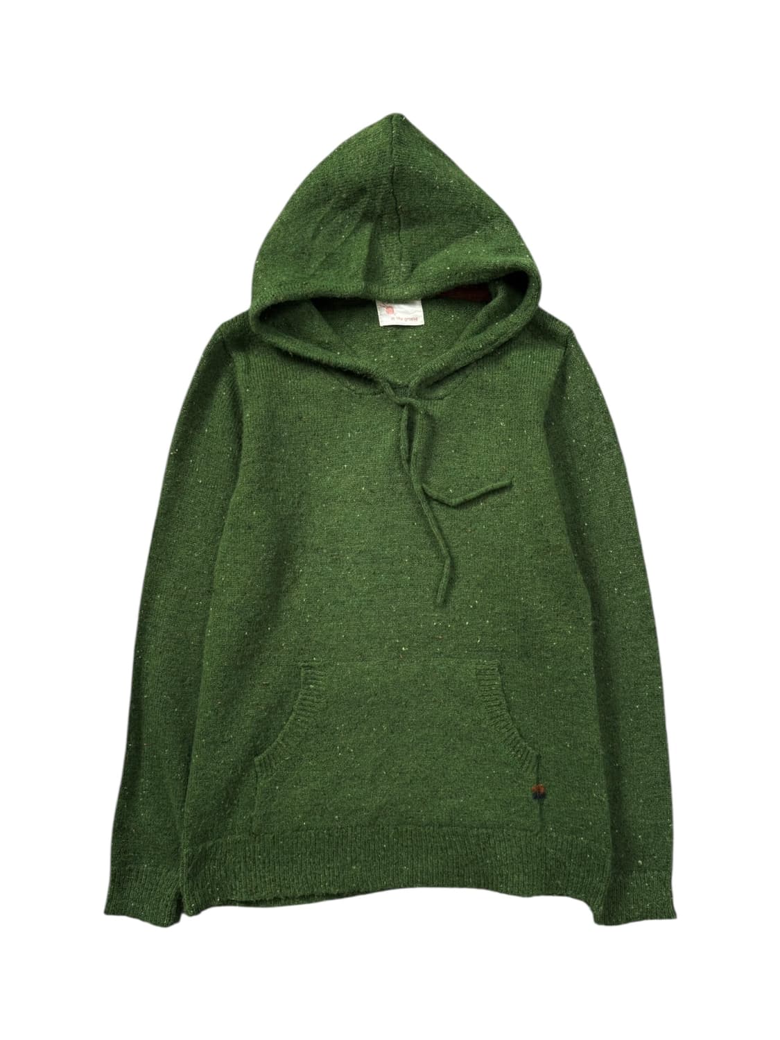 vintage tweed nep knit hoodie 상품이미지1