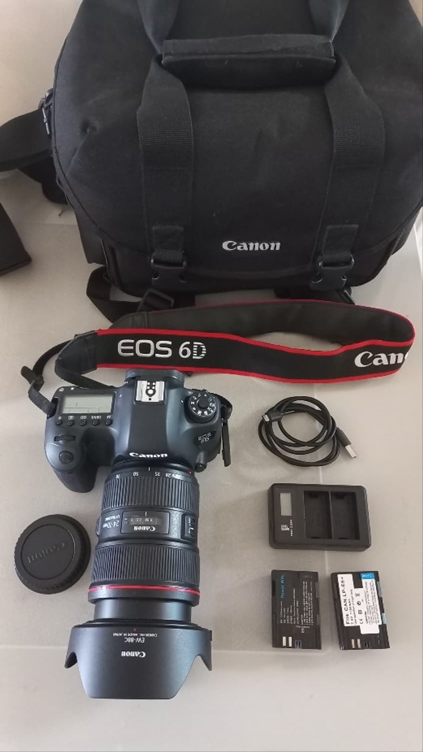 캐논 EOS 6D 바디 캐논 24-70mm F2.8L II USM 렌즈  상품이미지1