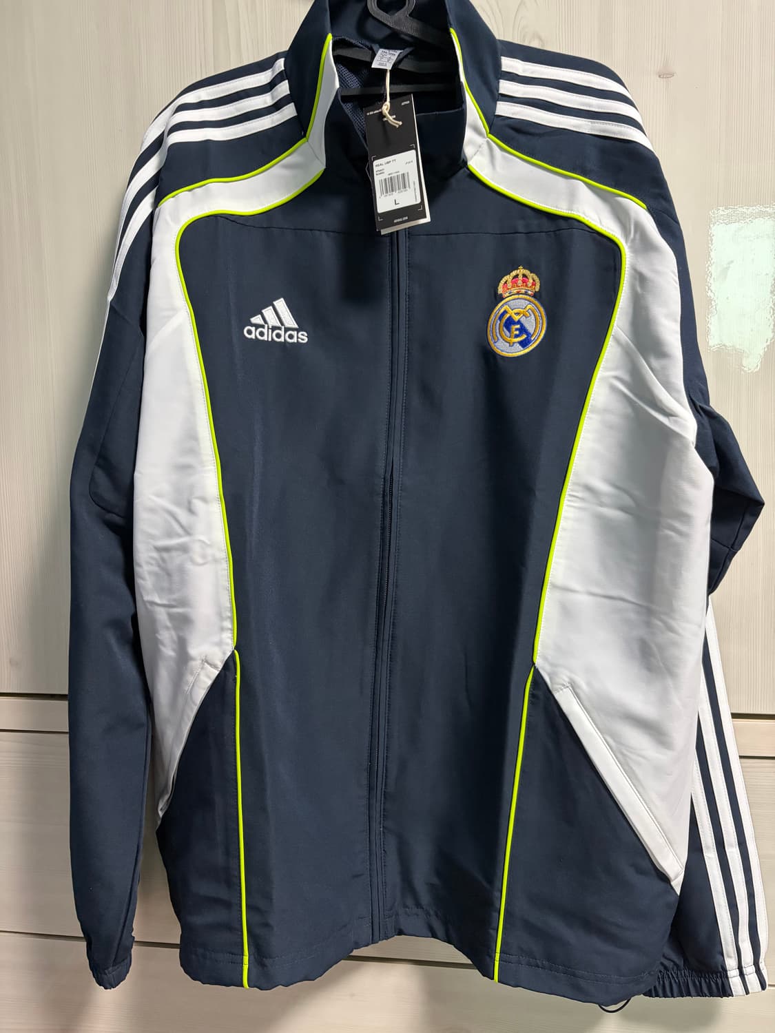 아디다스 레알 마드리드  UBP 트랙탑 나이트 네이비 - L 상품이미지1