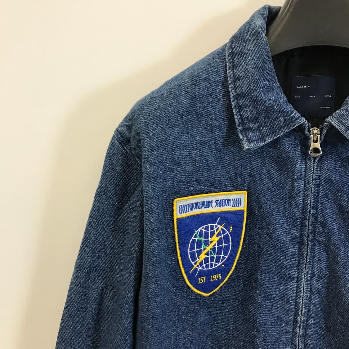 자라 코튼 데님워크자켓 [L] 상품이미지3