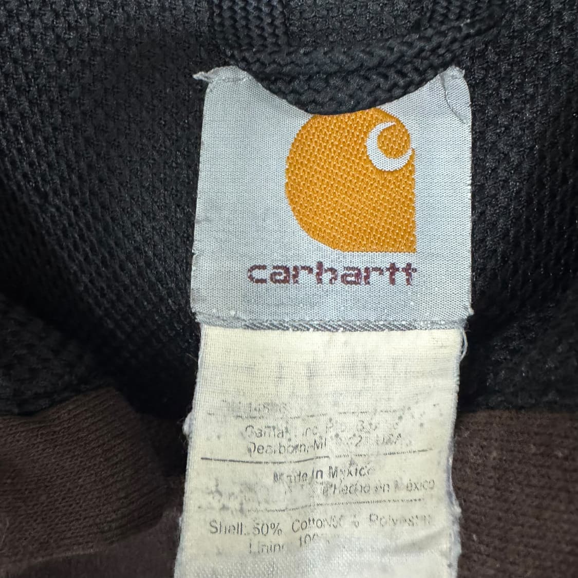 칼하트 써멀 후드집업 브라운 상품이미지3