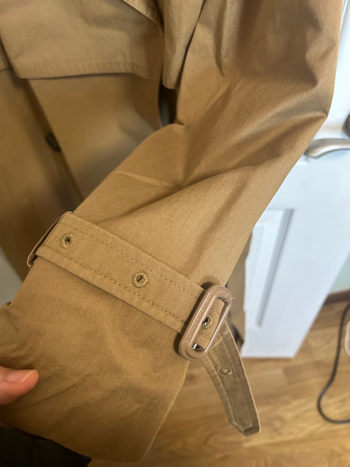 톰보이 여성 오버핏 트렌치코트 상품이미지5