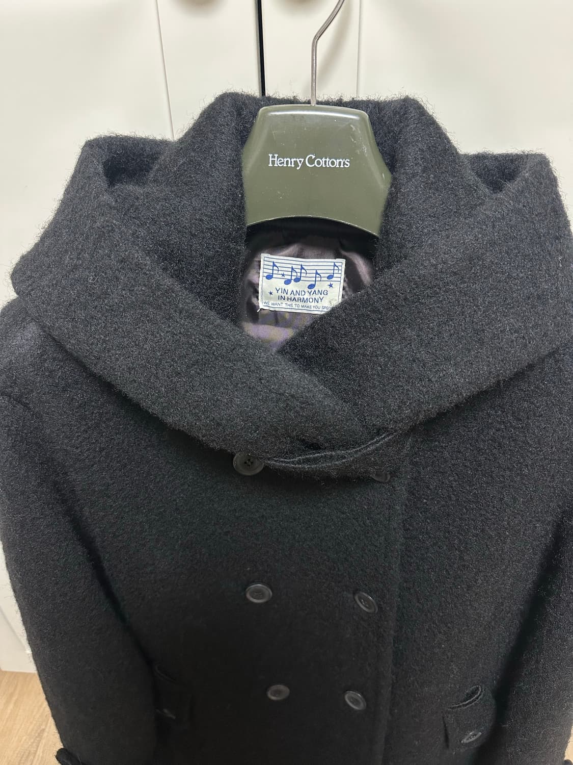 인앤양인하모니 Miya coat Black 상품이미지3