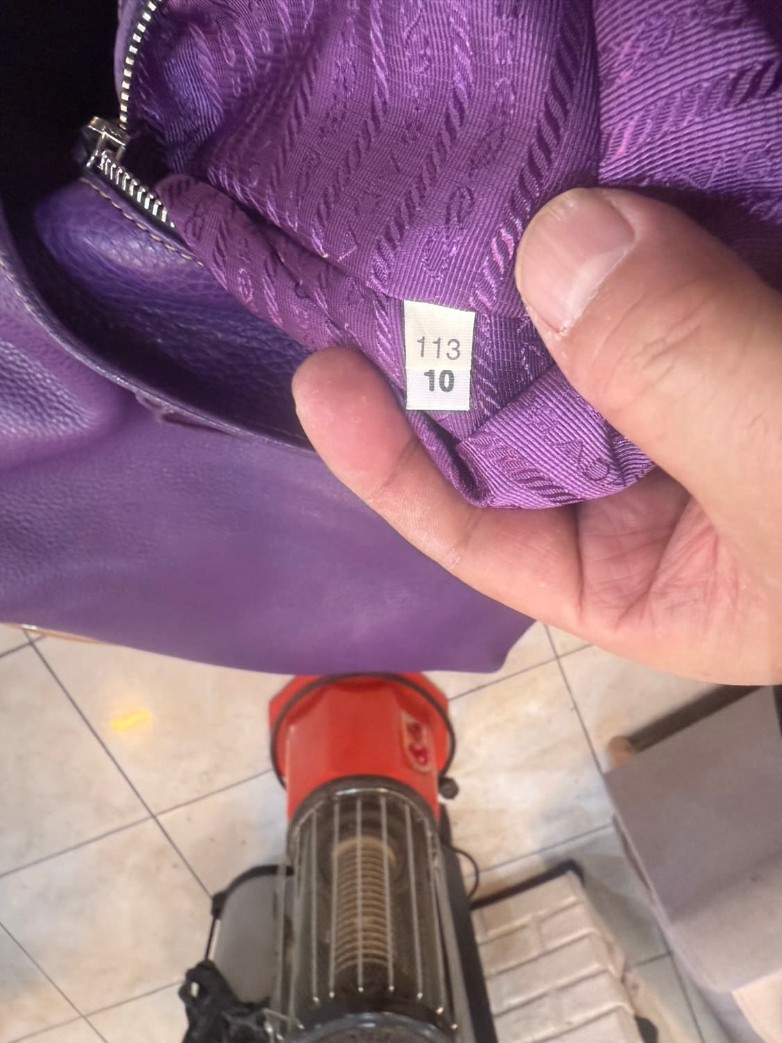 정품 프라다 비텔로 2way백 팝니다 상품이미지10