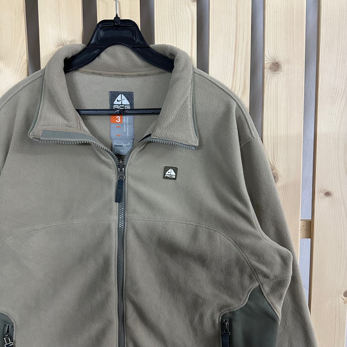 (XL) 나이키 ACG 카키 플리스 자켓 후리스 상품이미지4