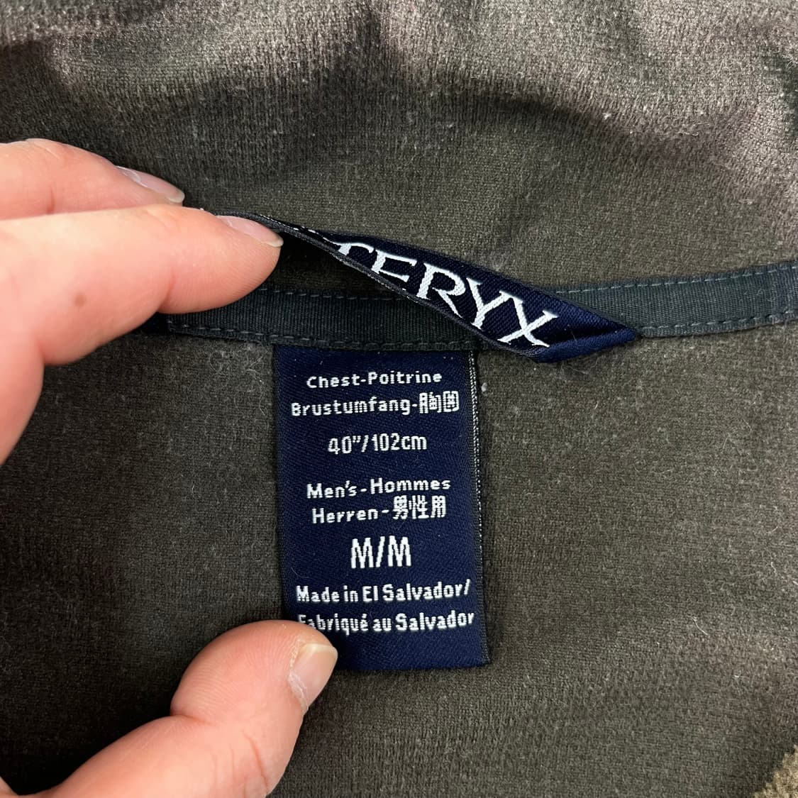 100 아크테릭스 아파치 AR 풀오버 집업 상품이미지4