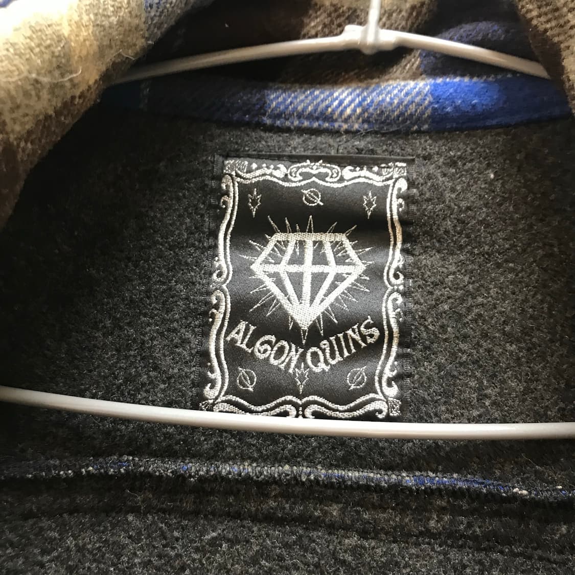 Algon Quinz 알곤퀸즈 갸루 펑크 울혼방 코트 상품이미지8