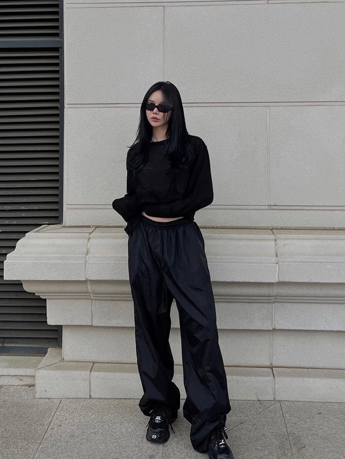 새상품) 랑거 아론 트레이닝 조거 팬츠 베이지 상품이미지8