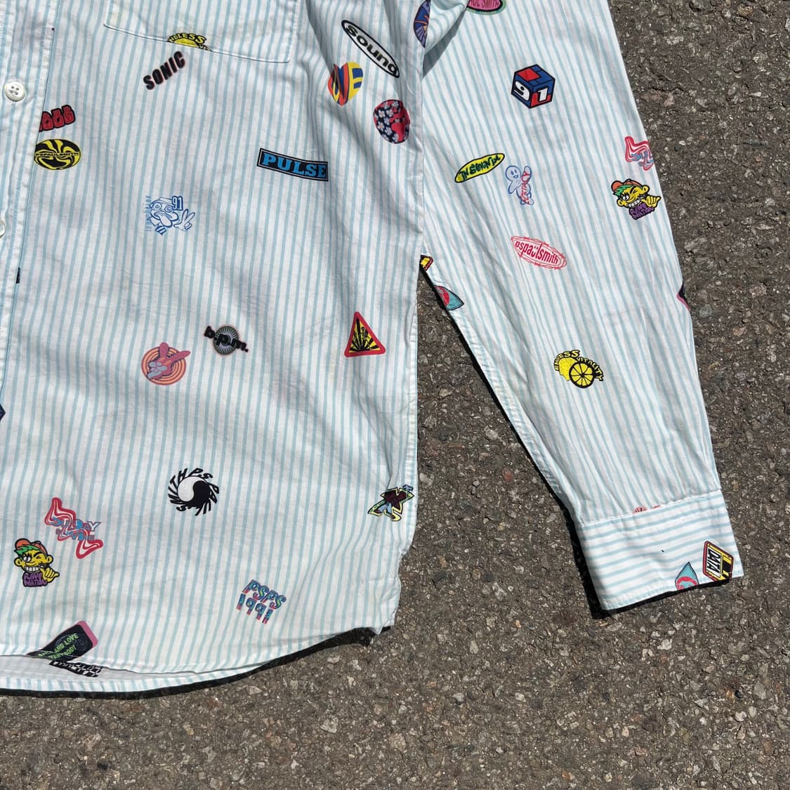 폴스미스 아트워크 스티커 셔츠 상품이미지3