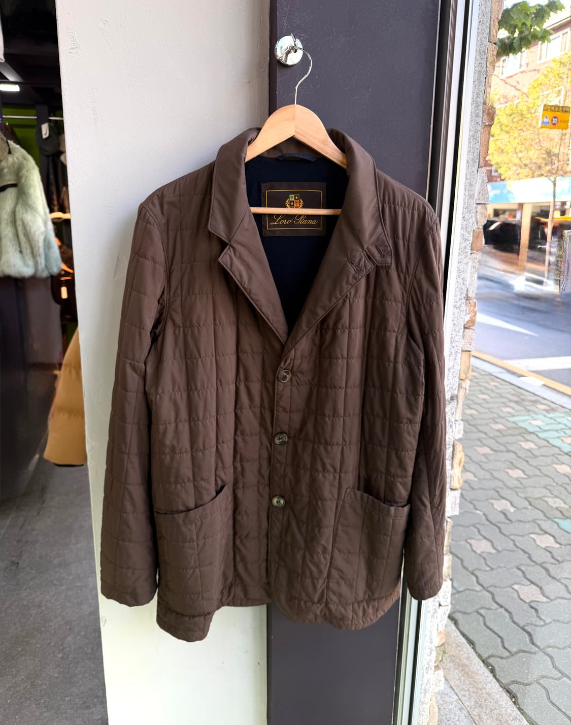 M/ 로로피아나 캐시미어 퀄팅 경량패딩 자켓 상품이미지5