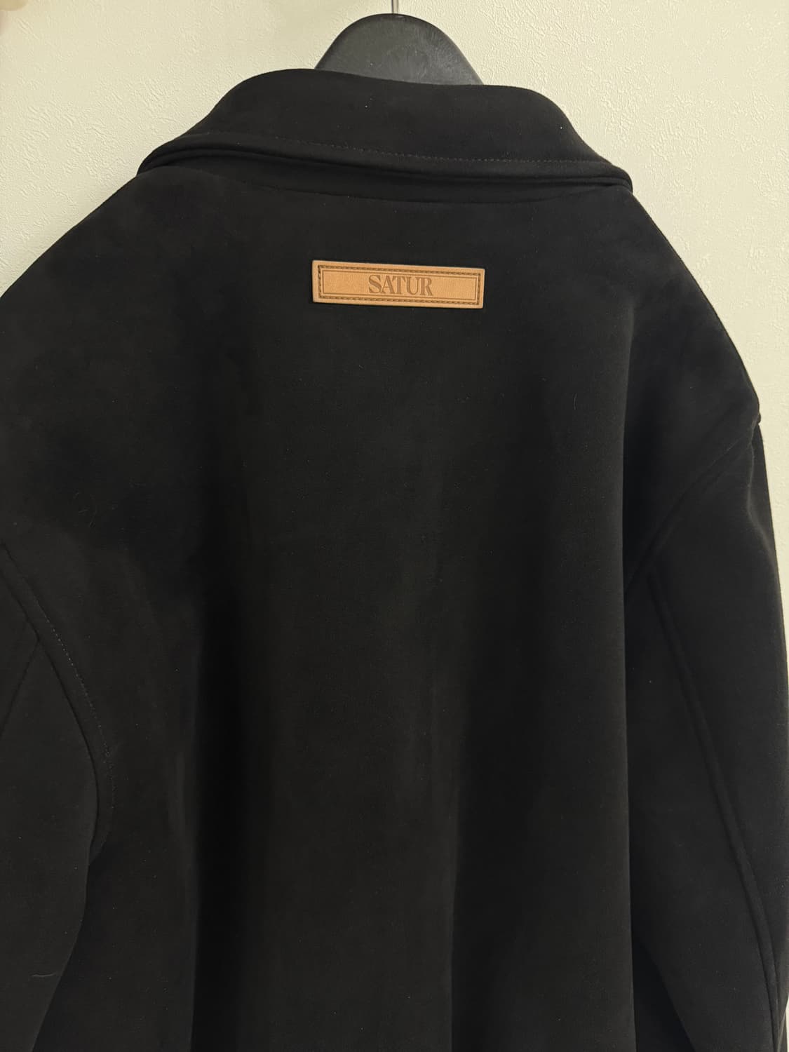 세터 테오 폭스 스웨이드 숏 자켓 파일럿 블랙 상품이미지3