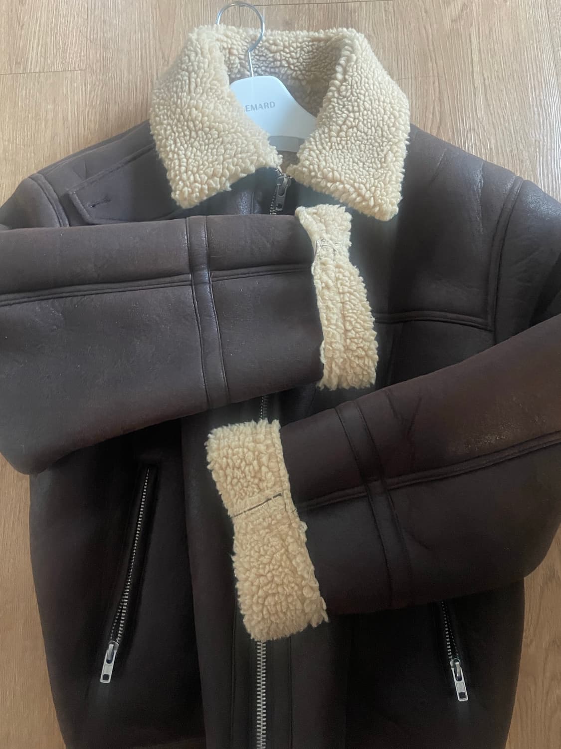 르마드 하이넥 무톤 자켓 상품이미지5