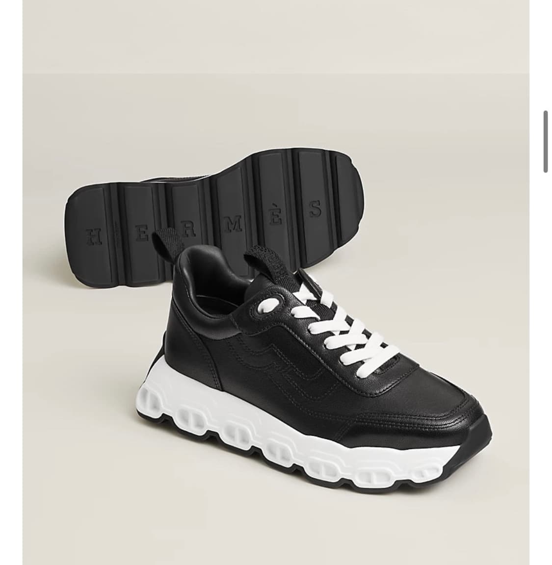 (새제품)에르메스 신상 임펄스 스니커즈 37.5 상품이미지1