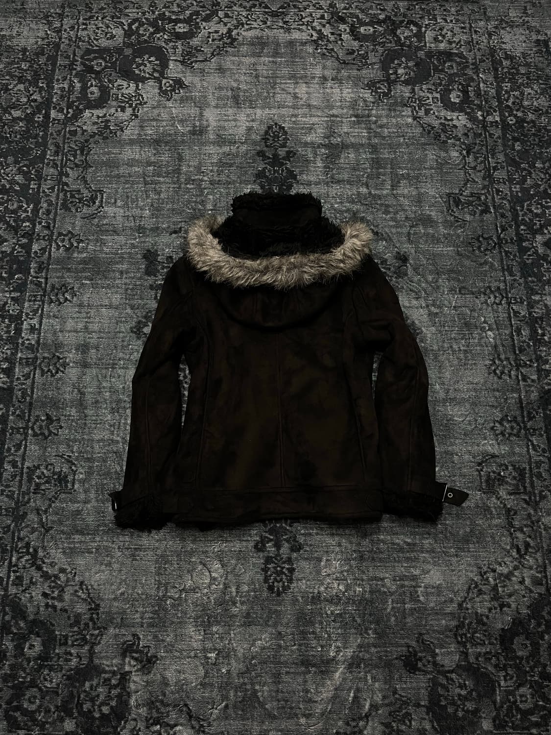 Roushatte trimming fur hood jacket 상품이미지6