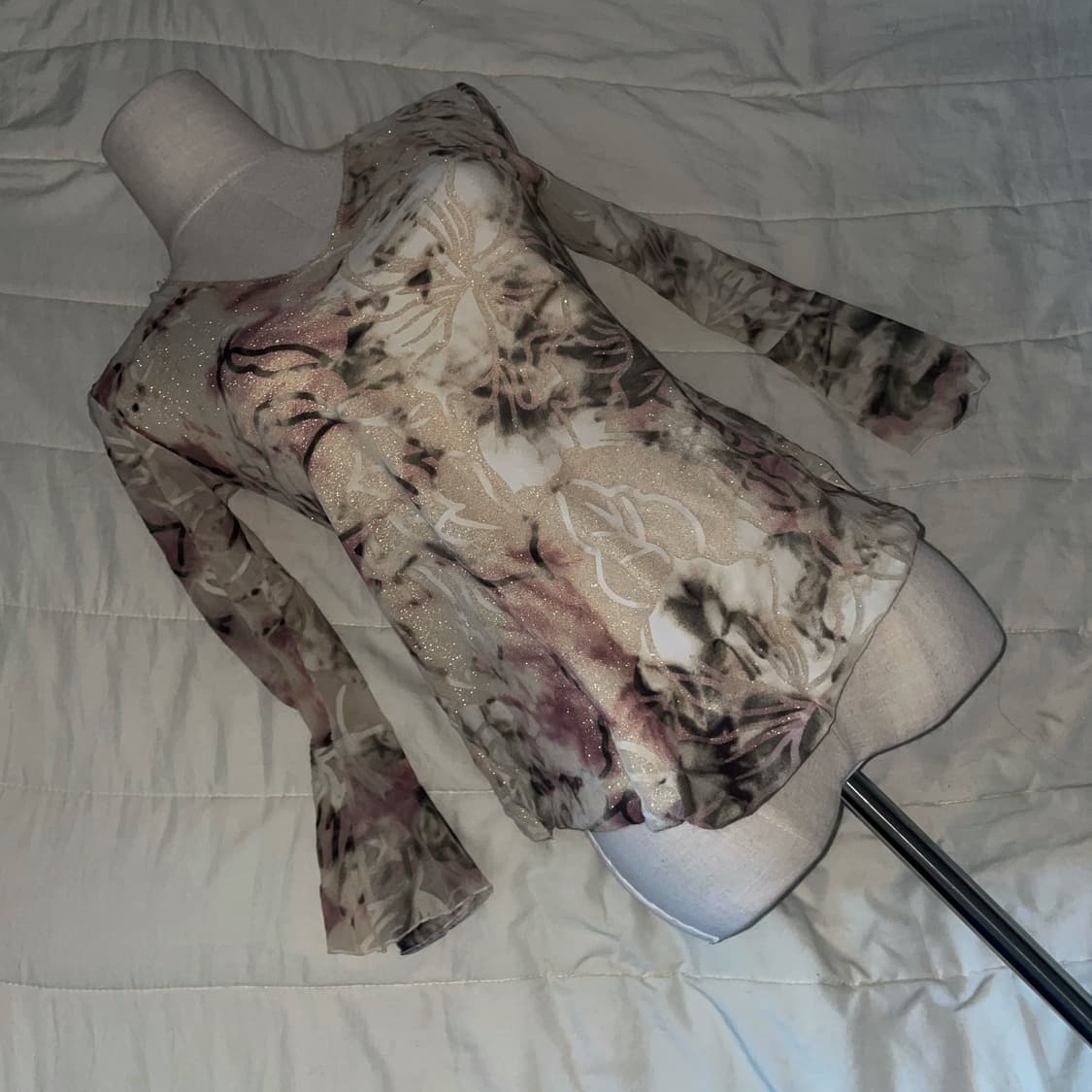 빈티지 긴팔 페어리 긴팔 히피그런지 히피페어리 빈티지 블라우스 레이어룸 상품이미지1