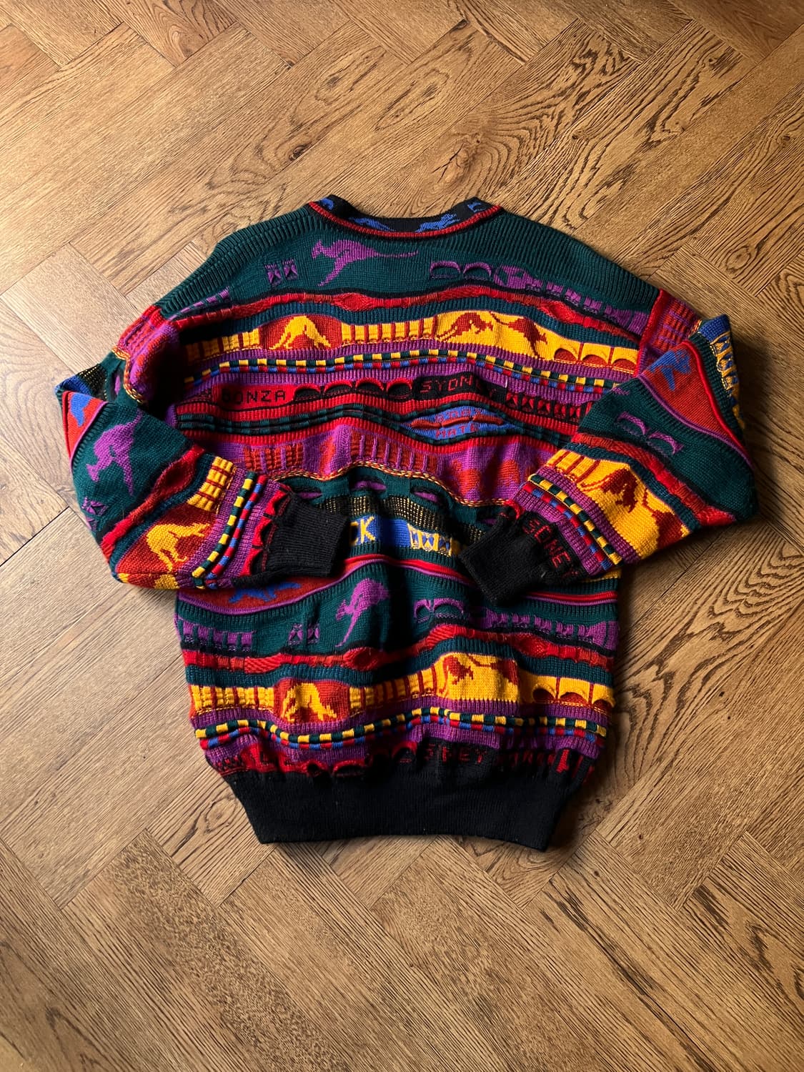 [S]90's EMAROO 오스트레일리아 케이블 니트 상품이미지7