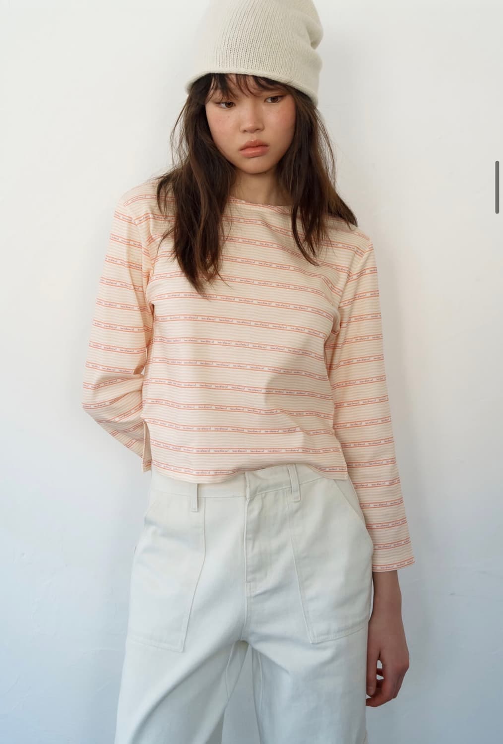 스무드무드 코랄 스트라이프 티 상품이미지2