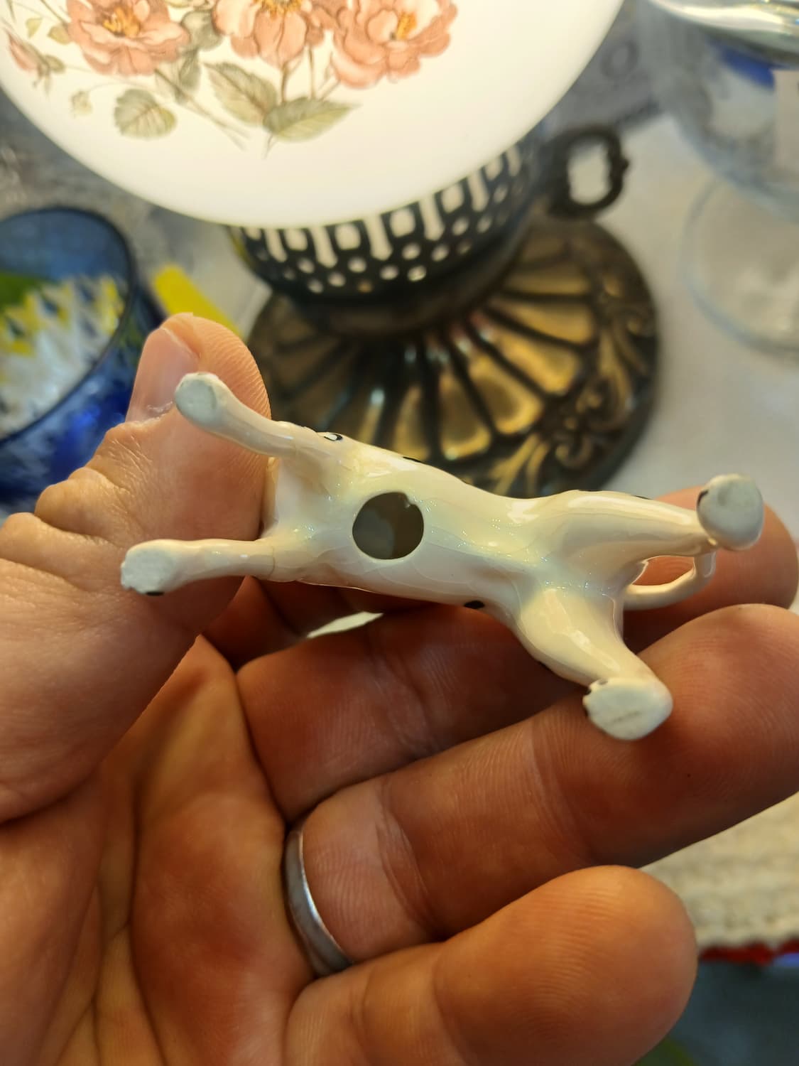 빈티지 도자기 강아지 미니 피규어 상품이미지6