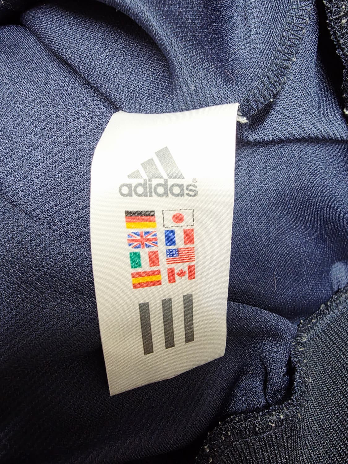 [아디다스] 청량함 한도초과 네이비 스카이블루 컬러블록 져지 m 상품이미지4